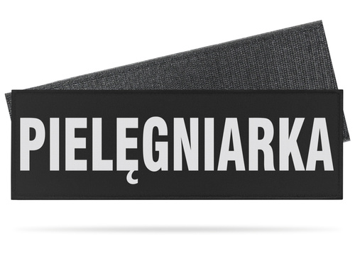 PIELĘGNIARKA naszywka odblaskowa