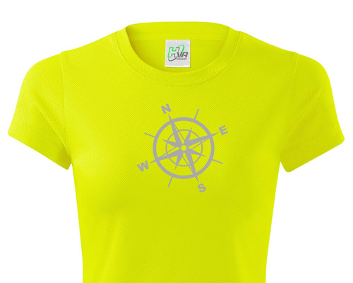 Damska koszulka KOMPAS róża wiatrów 6