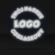 Naszywka odblaskowa z własnym napisem lub logo