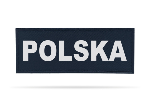 POLSKA naszywka odblaskowa 