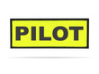 PILOT naszywka odblaskowa