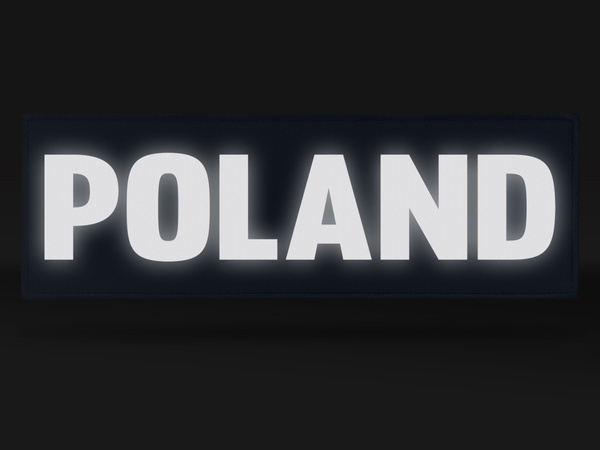 POLAND emblemat odblaskowy