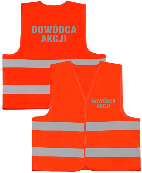 DOWÓDCA AKCJI kamizelka odblaskowa