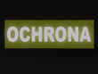 OCHRONA naszywka odblaskowa