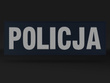 POLICJA emblemat odblaskowy