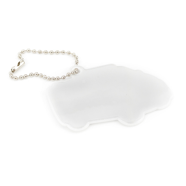 Zawieszka odblaskowa na łańcuszku - VAN POLICYJNY