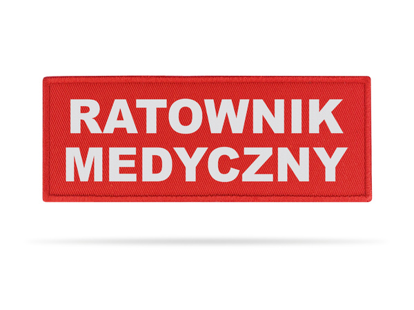 RATOWNIK MEDYCZNY naszywka odblaskowa