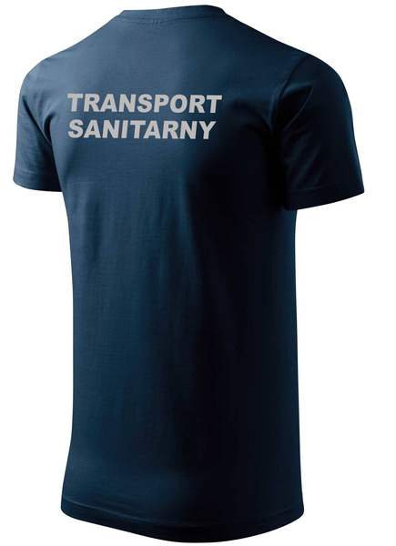 TRANSPORT SANITARNY koszulka z nadrukiem