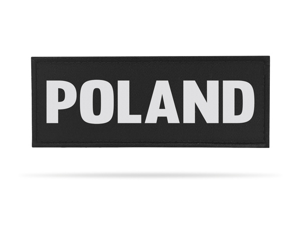 POLAND naszywka odblaskowa