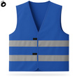 Kamizelka odblaskowa niebieska