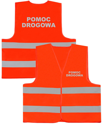 POMOC DROGOWA kamizelka odblaskowa