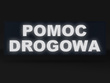 POMOC DROGOWA naszywka odblaskowa 