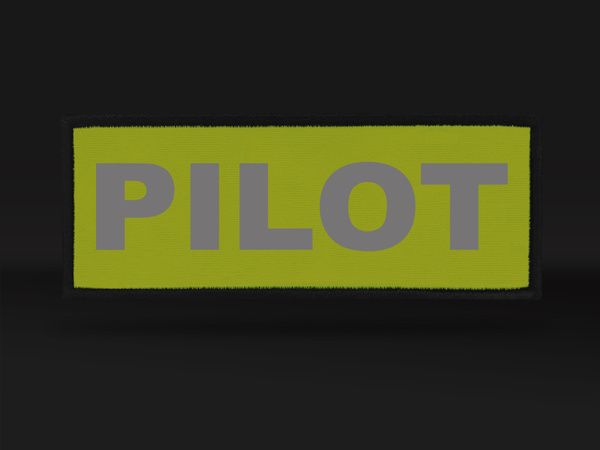 PILOT naszywka odblaskowa