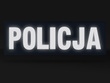 POLICJA naszywka odblaskowa