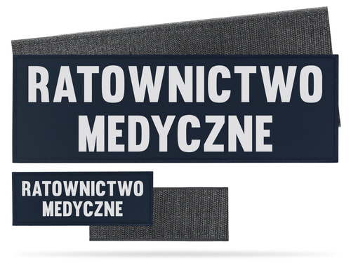RATOWNICTWO MEDYCZNE zestaw emblematów 