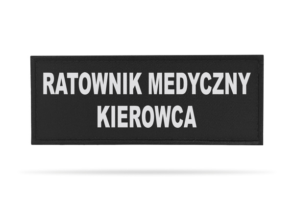 RATOWNIK MEDYCZNY KIEROWCA naszywka odblaskowa