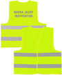 NAUKA JAZDY INSTRUKTOR kamizelka odblaskowa