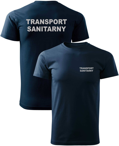 TRANSPORT SANITARNY koszulka z nadrukiem