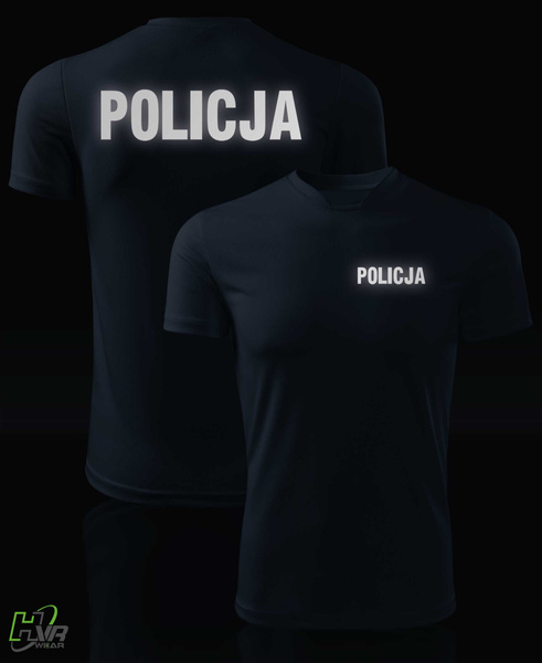 Koszulka termoaktywna T-shirt POLICJA