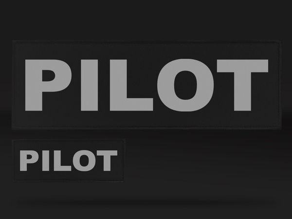 PILOT zestaw naszywek odblaskowych