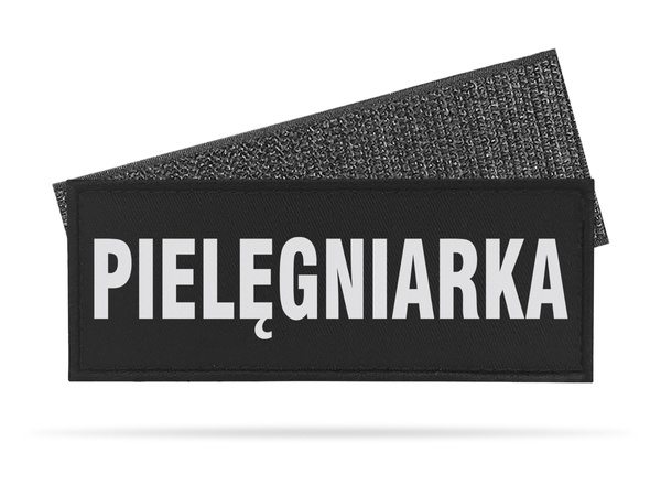 PIELĘGNIARKA naszywka odblaskowa