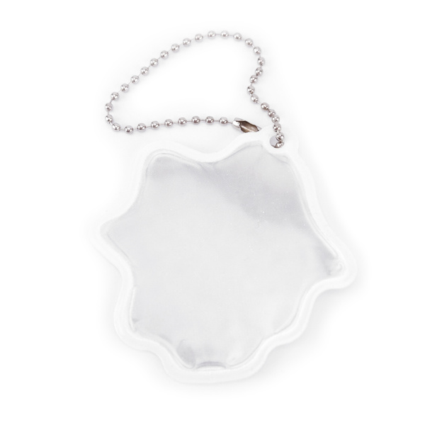 Zawieszka odblaskowa na łańcuszku - BIEDRONKA