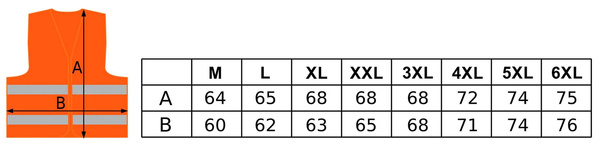 SŁUŻBA CELNA kamizelka odblaskowa
