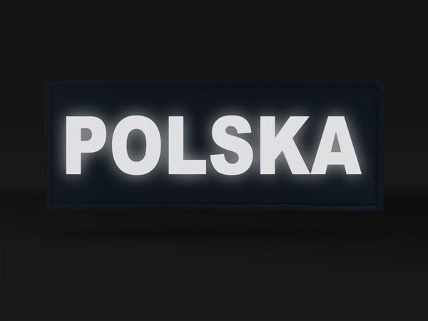 POLSKA emblemat odblaskowy
