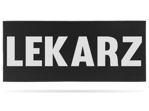 LEKARZ naszywka odblaskowa