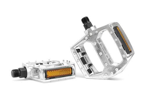 Pedały rowerowe BMX FP-965A aluminiowe - srebrne