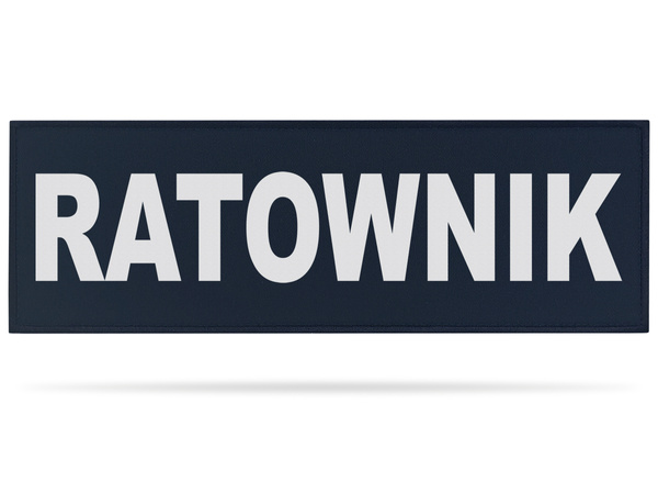 RATOWNIK naszywka odblaskowa
