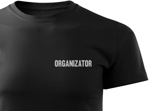 ORGANIZATOR koszulka z nadrukiem