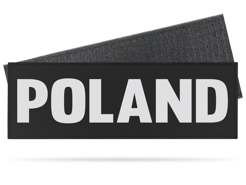 POLAND naszywka odblaskowa