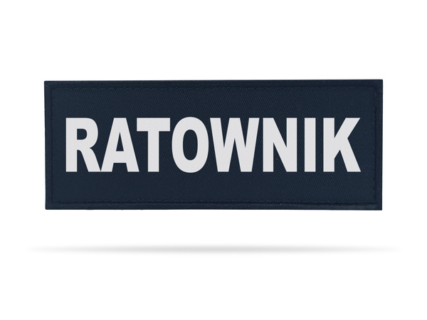 RATOWNIK naszywka odblaskowa