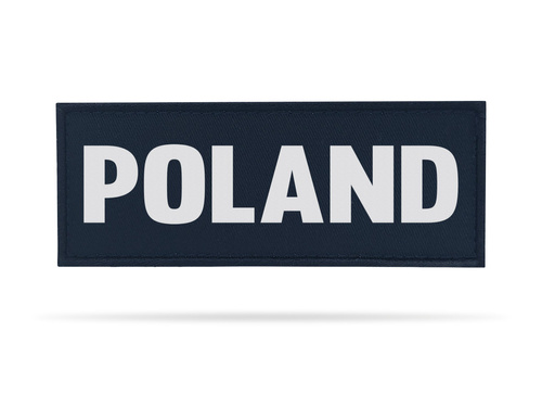 POLAND naszywka odblaskowa 