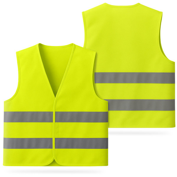 Kamizelka odblaskowa żółta