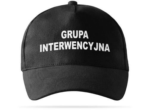GRUPA INTERWENCYJNA czapka z daszkiem
