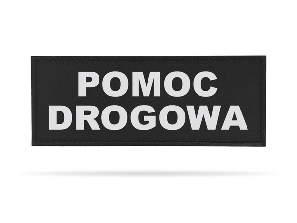 POMOC DROGOWA naszywka odblaskowa