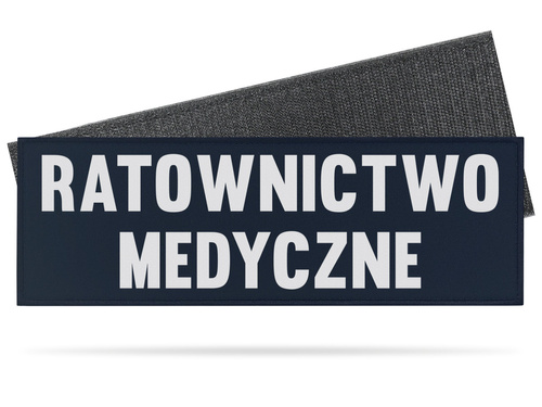 RATOWNICTWO MEDYCZNE naszywka odblaskowa