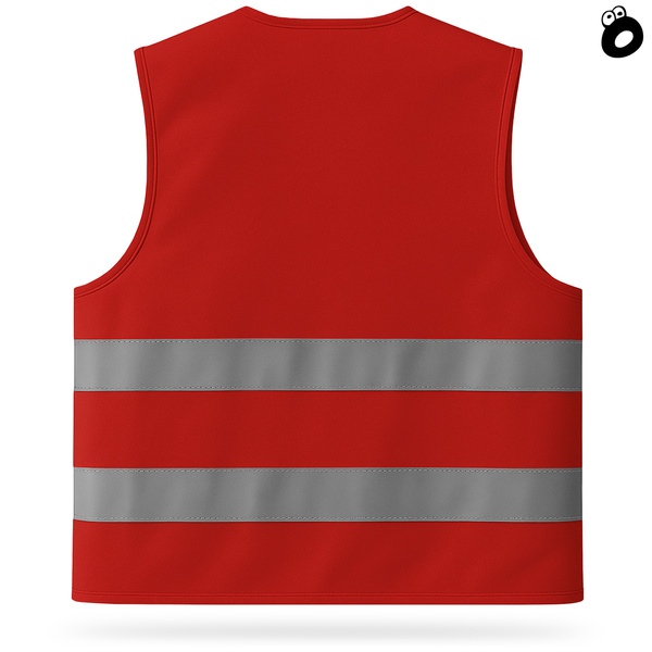 Kamizelka odblaskowa czerwona