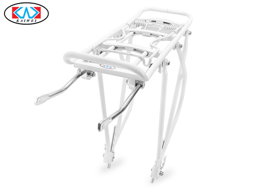 Bagażnik rowerowy tylny 24" - 29" - KAIWEI KW-622-02 - biały