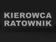 KIEROWCA RATOWNIK naszywka odblaskowa