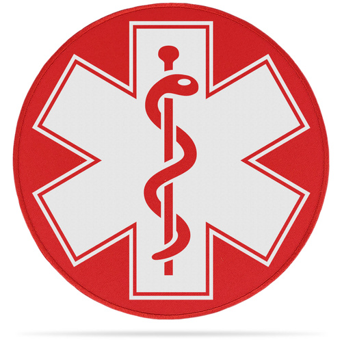 ESKULAP naszywka odblaskowa