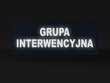 GRUPA INTERWENCYJNA naszywka odblaskowa 