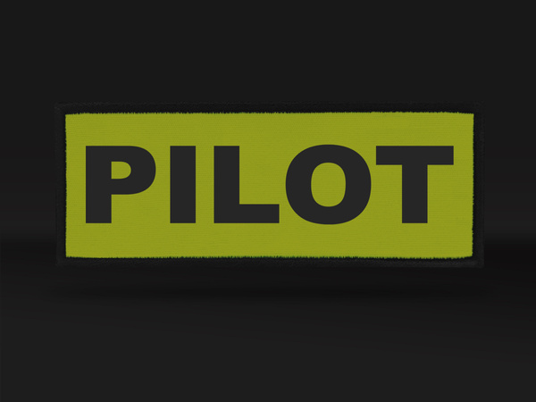 PILOT naszywka odblaskowa
