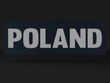 POLAND emblemat odblaskowy