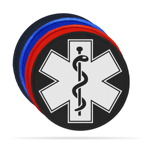 ESKULAP naszywka odblaskowa