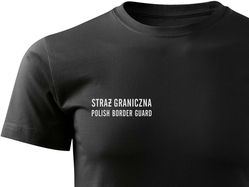 STRAŻ GRANICZNA koszulka z nadrukiem
