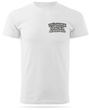 Biała męska koszulka T-shirt z własnym nadrukiem 