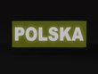 POLSKA naszywka odblaskowa